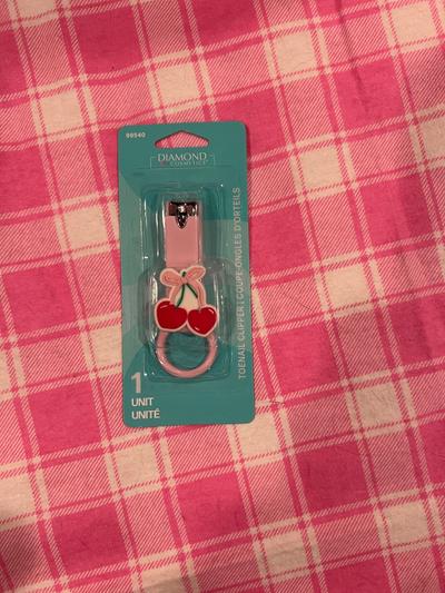 Diamond Cosmetics Cherry Toenail Clipper