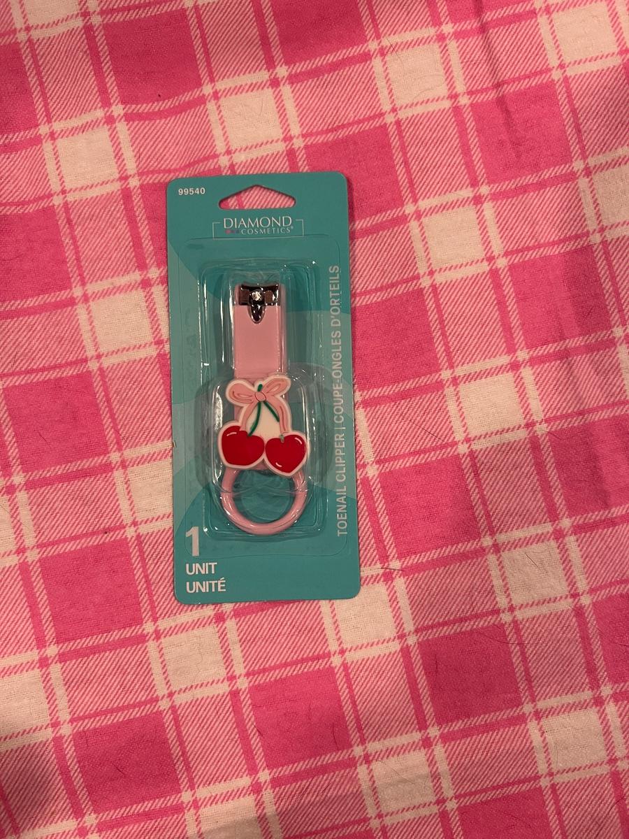 Diamond Cosmetics Cherry Toenail Clipper