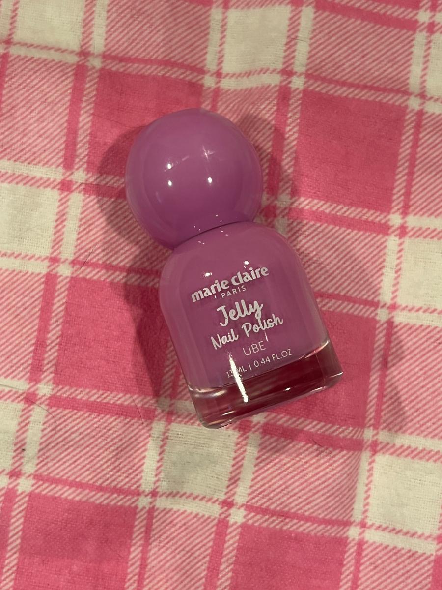 Marie Claire Paris Jelly Nail Polish in Ube