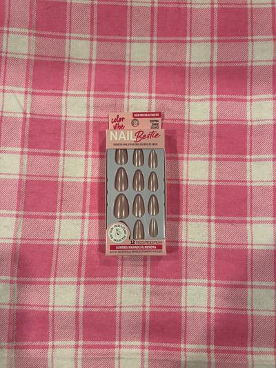 Color Vibe Nail Bestie Press-On Nails /Shine Squad/ Almond 12pc