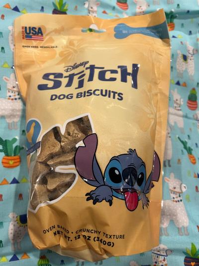 Disney Stitch Dog Biscuits Chicken Flavor 12oz