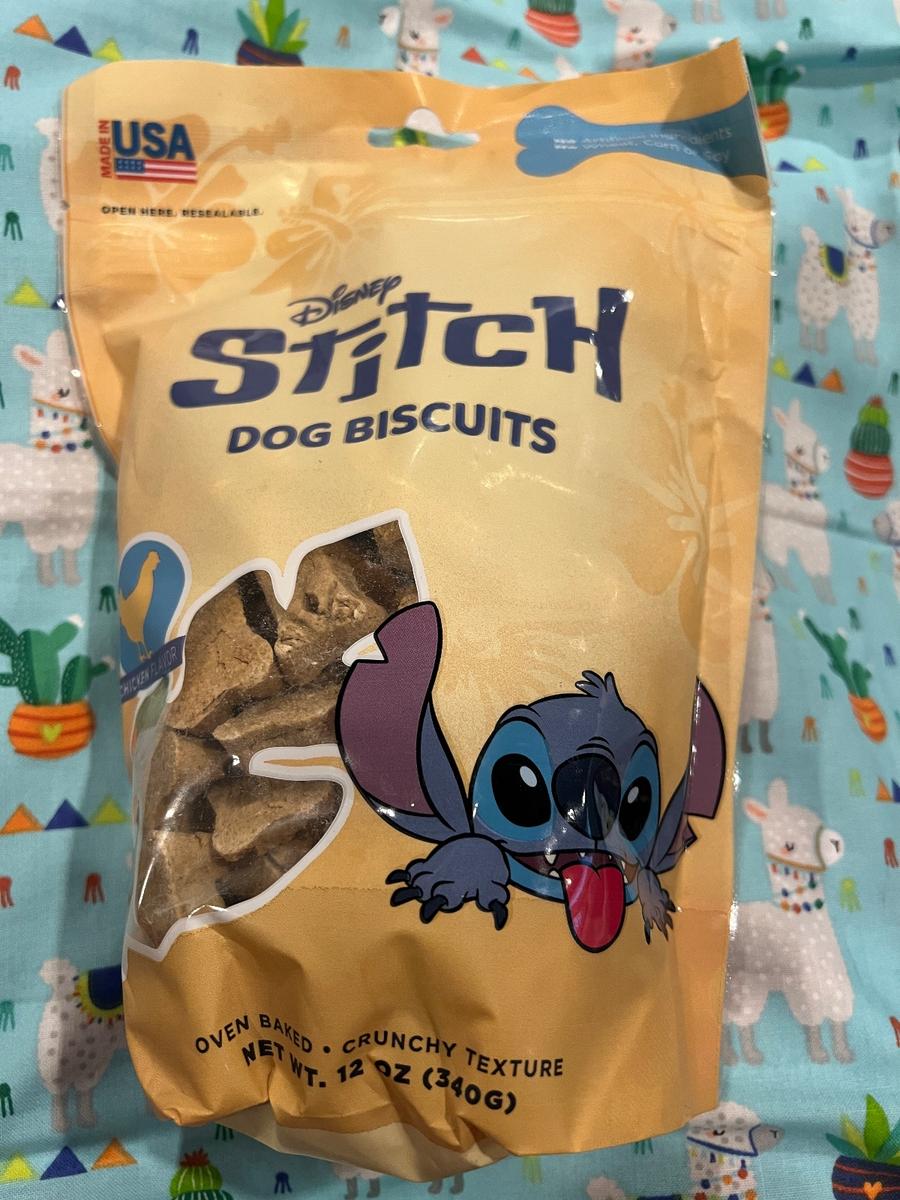 Disney Stitch Dog Biscuits Chicken Flavor 12oz