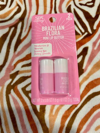 SPA Luxury Brazilian Flora Mini Lip Butter 2-pack