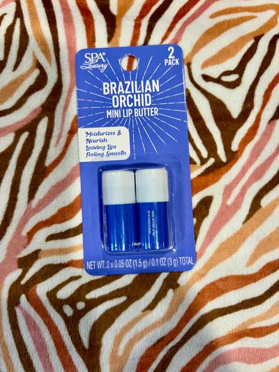Spa Luxury Brazilian Orchid Mini Lip Butter 2-pack