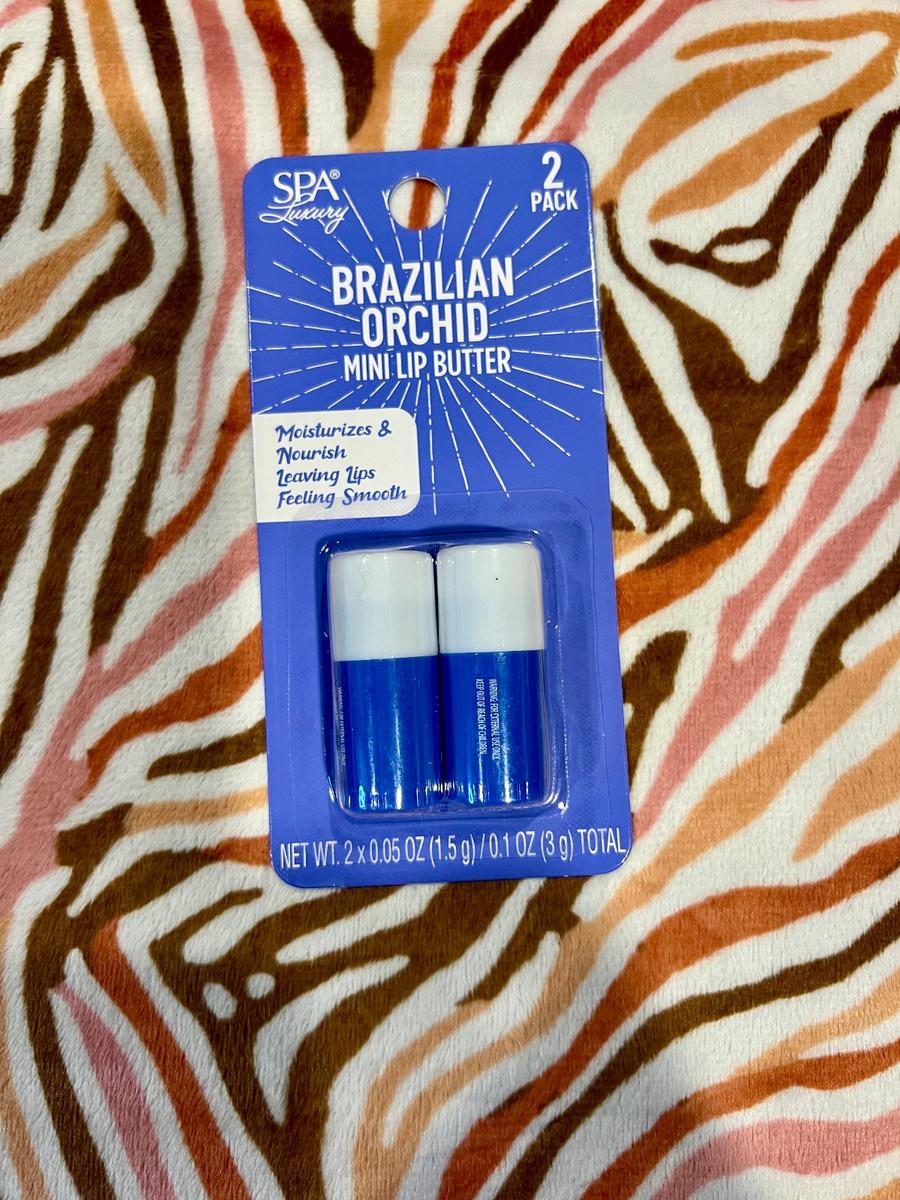 Spa Luxury Brazilian Orchid Mini Lip Butter 2-pack
