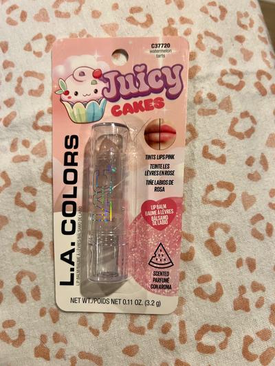 L.A. Colors Juicy Cakes Lip Balm Watermelon Tarts