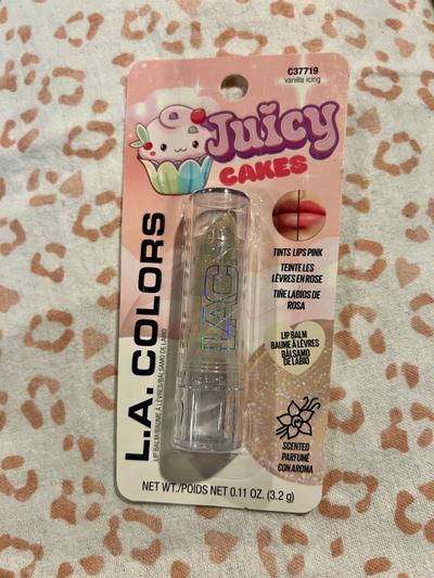 L.A. Colors Juicy Cakes Lip Balm Vanilla Icing