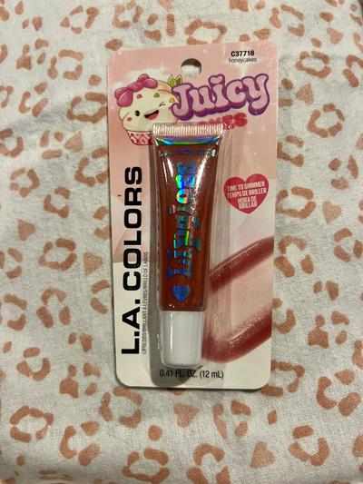 L.A. Colors Juicy Tubes Lip Gloss in Honeycakes