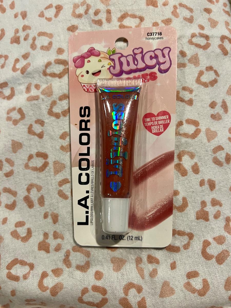 L.A. Colors Juicy Tubes Lip Gloss in Honeycakes