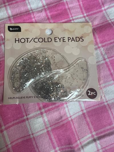 b.pure Hot/Cold Glitter Eye Pads 2pc