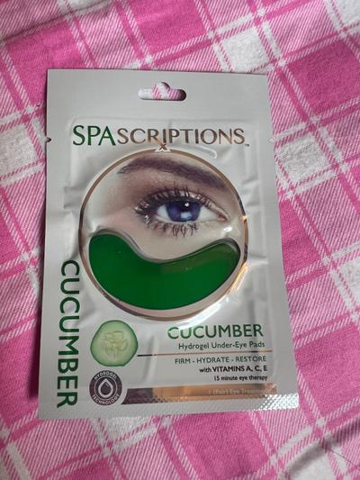 Spascriptions Cucumber Hydrogel Under-Eye Pads