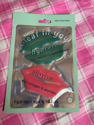 Spa Scentials Be-Leaf In You Hydrogel Eye & Lip Duo