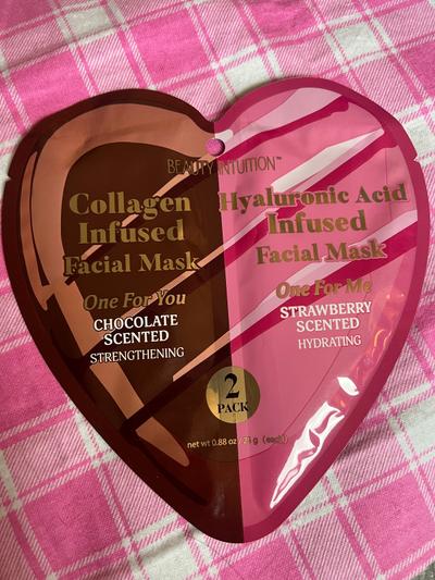 Beauty Intuition Collagen & Hyaluronic Acid Facial Mask 2-Pack