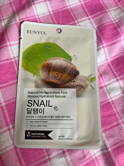 Eunyul Snail Natural Moisture Mask Pack