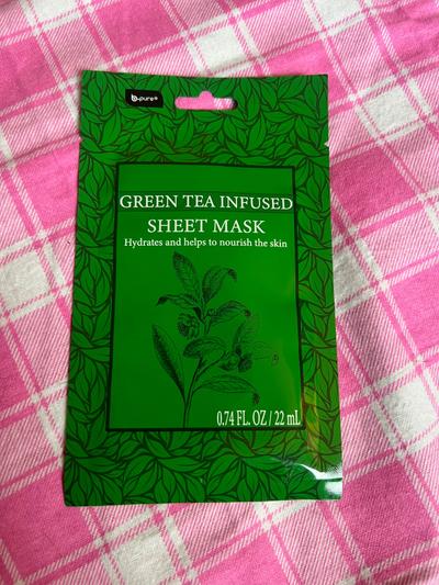 b.pure Green Tea Infused Sheet Mask 22mL
