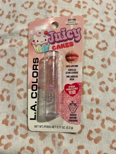 L.A. Colors Juicy Cakes Lip Balm Strawberry Shortcakes Tart