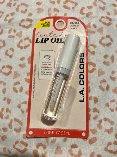 L.A. Colors Tinted Lip Oil Classy in Clear