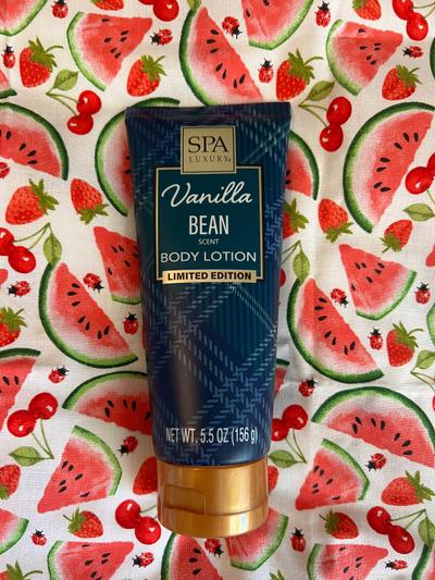 Spa Luxury Vanilla Bean Body Lotion Limited Edition