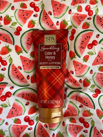 Spa Luxury Sparkling Cider & Honey Body Lotion Limited Edition