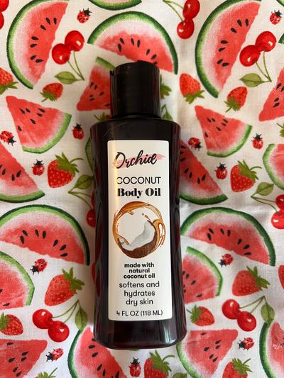Orchid Coconut Body Oil 4oz