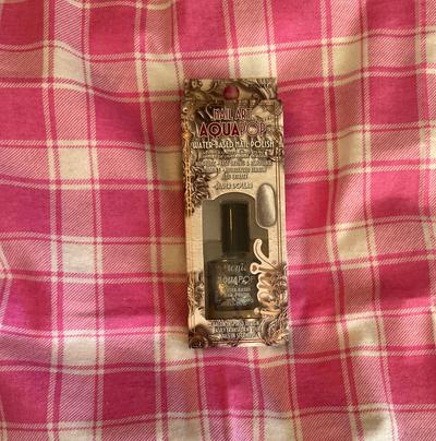 Ioni Nail Art AquaPop Water-Based Nail Polish – Silver Dollar