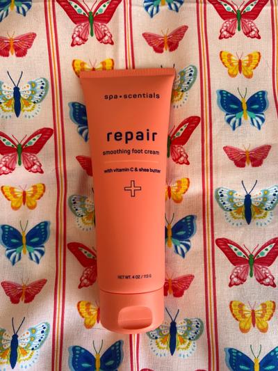 Spa Scentials Repair Smoothing Foot Cream