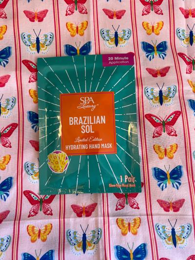 Spa Luxury Brazilian Sol Hydrating Hand Mask