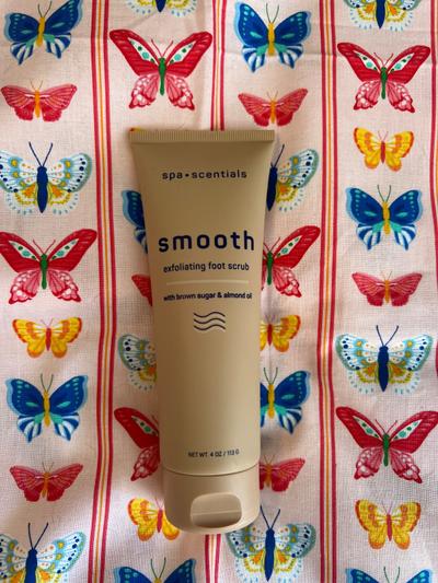 Spa Scentials Smooth Exfoliating Foot Scrub Brown Sugar & Almond Oil 4oz