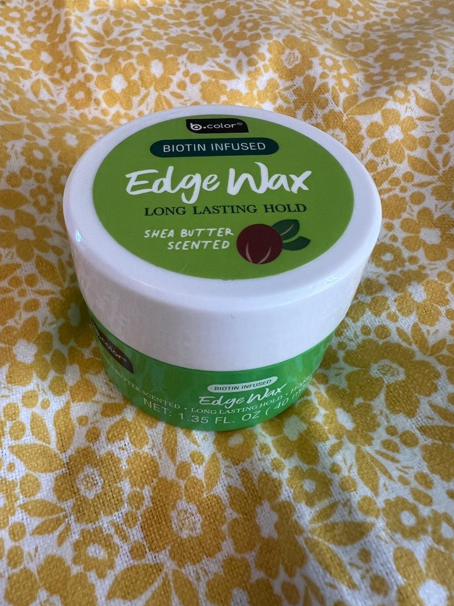 b.color Biotin Infused Edge Wax Shea Butter Scented