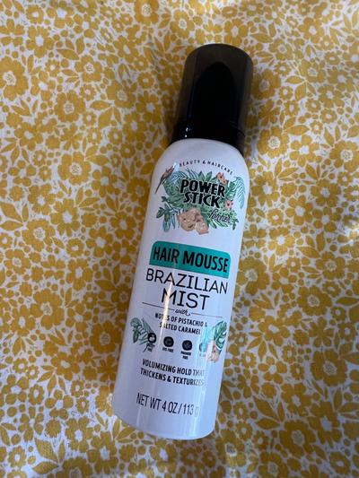 Power Stick Brazilian Mist Hair Mousse 4oz
