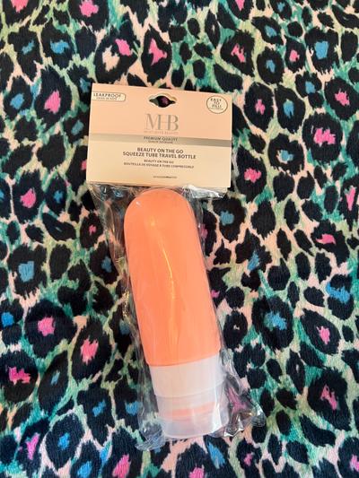 MHB Beauty On The Go Squeeze Tube Travel Bottle