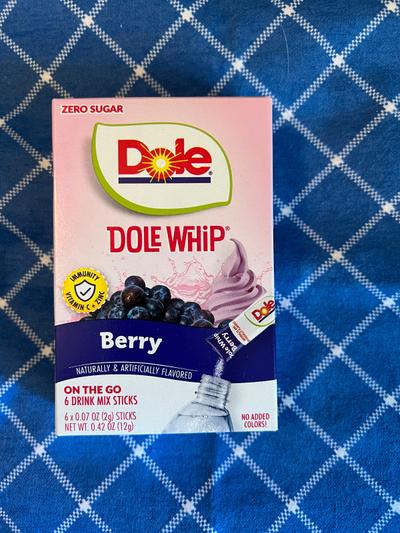 Dole Whip Berry Zero Sugar Drink Mix Sticks 6-pack