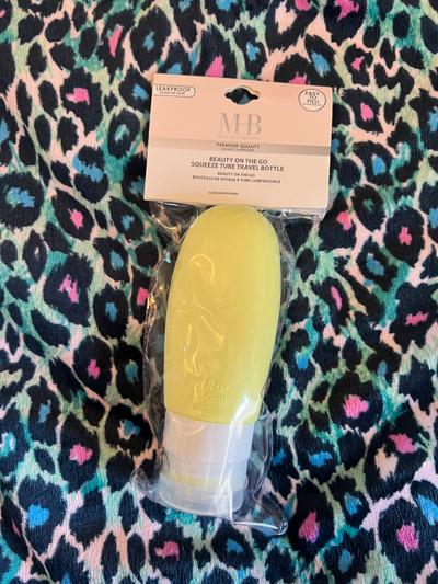 MHB Beauty on the Go Squeeze Tube Travel Bottle 3fl oz