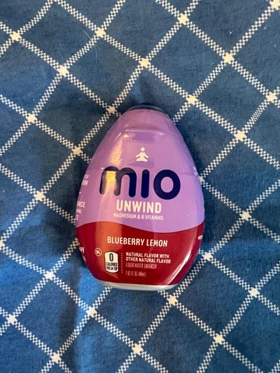 MIO Unwind Blueberry Lemon Liquid Water Enhancer