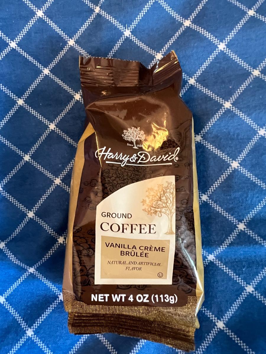 Harry & David Vanilla Crème Brûlée Ground Coffee 4oz