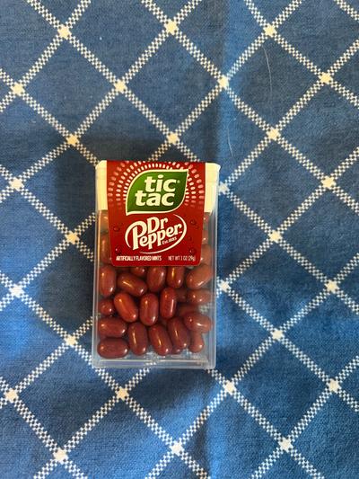 Tic Tac Dr Pepper Artificially Flavored Mints 1oz