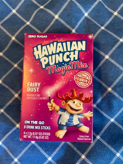 Hawaiian Punch Magic Mix Fairy Dust Zero Sugar Drink Sticks 8ct