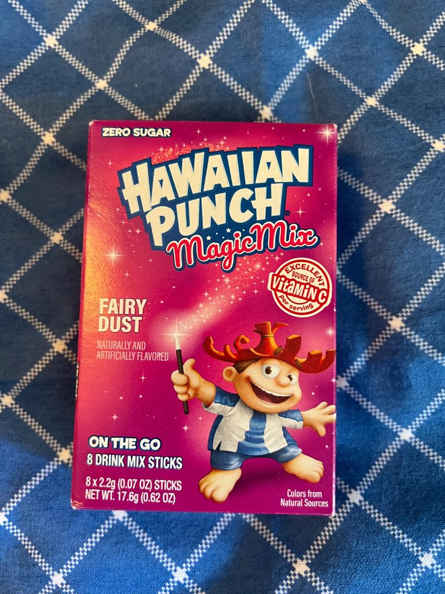 Hawaiian Punch Magic Mix Fairy Dust Zero Sugar Drink Sticks 8ct