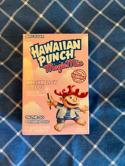 Hawaiian Punch Magic Mix Marshmallow Clouds Zero Sugar Drink Mix 8-stick box