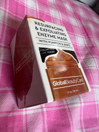 Global Beauty Care Resurfacing & Exfoliating Enzyme Mask with Pumpkin & AHAs 1.7oz
