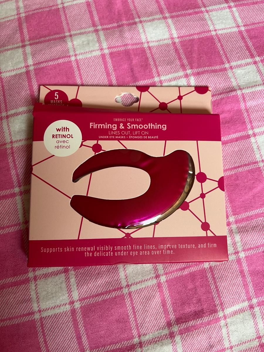 Embrace Your Face Firming & Smoothing Retinol Under Eye Masks 5ct