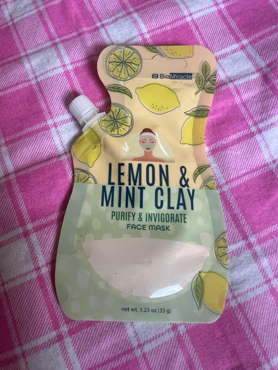 BioMiracle Lemon & Mint Clay Face Mask