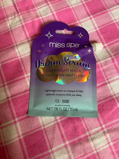 Miss Spa Dream Serum Overnight Mask retinol + grape seed extract
