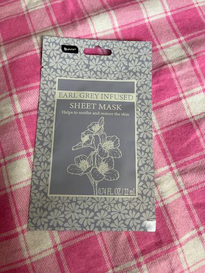 b.pure Earl Grey Infused Sheet Mask