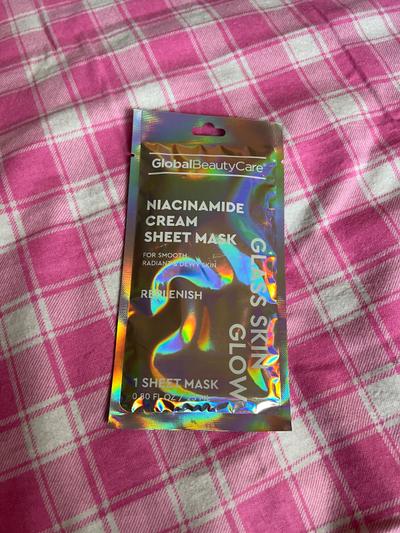 Global Beauty Care Niacinamide Cream Sheet Mask