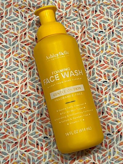 Ashley Belle Foaming Face Wash Fragrance-Free with Vitamin C