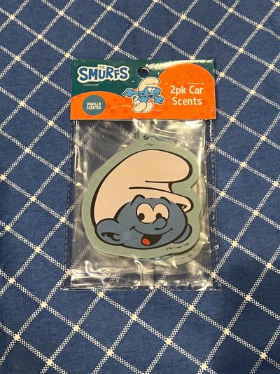 Smurfs Vanilla Scented Car Air Fresheners 2pk