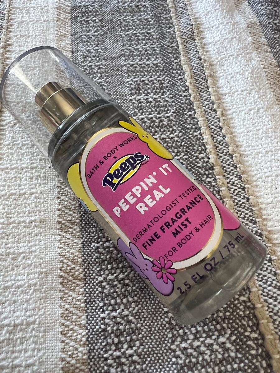 Bath & Body Works x Peeps Peepin' It Real Fine Fragrance Mist 2.5 fl oz
