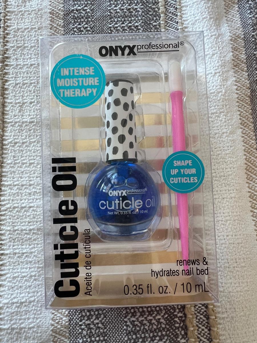 Onyx Professional Cuticle Oil with Cuticle Pusher 10mL
