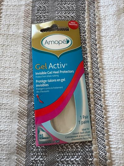 Amopé Gel Activ Invisible Gel Heel Protectors 1 Pair